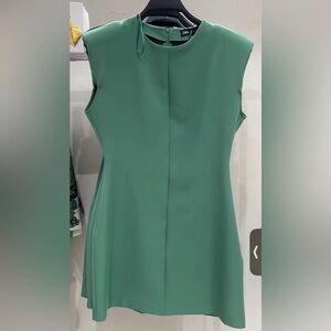 Zara Backless Green Dress